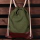 Nuff Tote backpack | Green melange