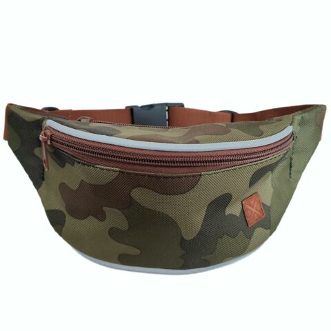 Nuff Kids hip fanny pack | Woodland camo