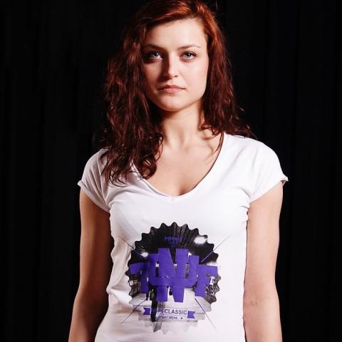 Nuff College 0713 women's t-shirt - white