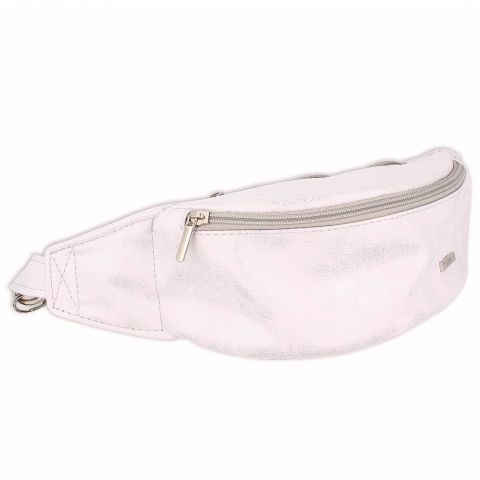 Ewa Lu Bum bag shining Platinum