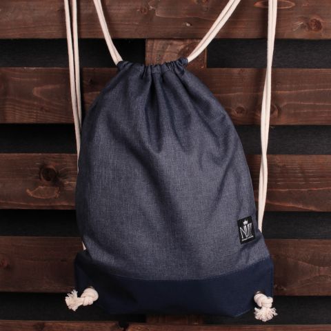 Nuff Tote backpack | Blue melange