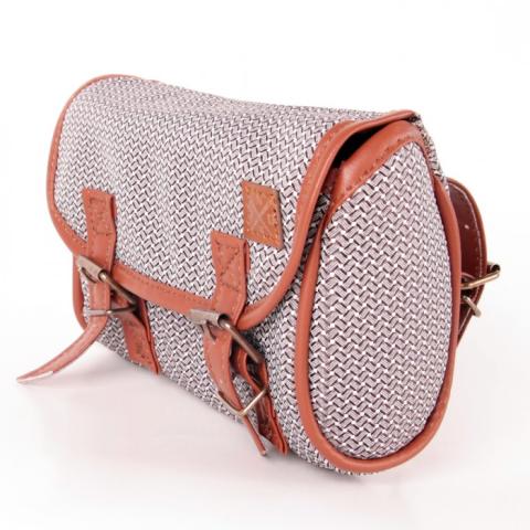 Nuff classic bicycle saddle bag | Geometric