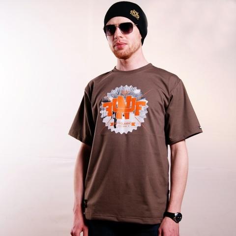 Tshirt - Nuff College 0713 - brown