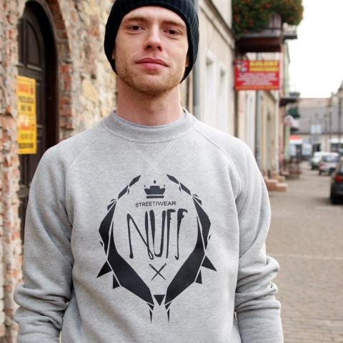 Bluza Nuff wear - Crewneck - Black Logo