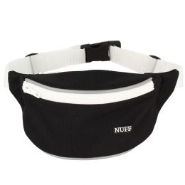 Nuff Kids hip fanny pack | Black and white