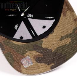 Nuff Wear snapback cap - Black & Gray