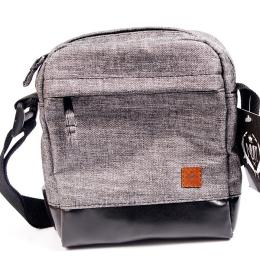 Shoulder Bag / Small Messenger - Nuff wear - gray