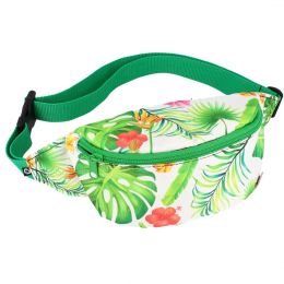 Nuff Fullprint womens fanny pack | Exotic Leaves