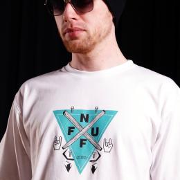 T-shirt męski Nuff Wear - Manufacture 0114 - white