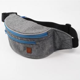 Nuff Hike bum bag - Gray & Blue