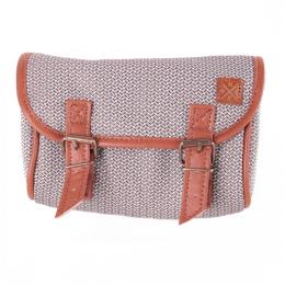 Nuff classic bicycle saddle bag | Geometric