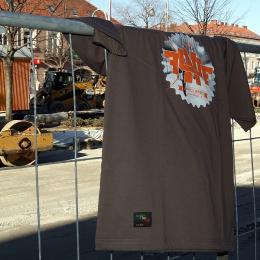 Tshirt Nuff College 0713 - brown