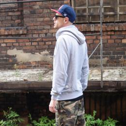 Nuff wear gray zip Hoody I