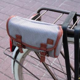 Nuff classic bicycle saddle bag | Geometric