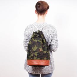 Worek na ramię / Plecak Nuff Duffel woodland | żeglarski styl