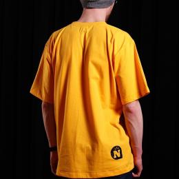 Tshirt- Nuff Wear - Wood & Chain 00513 - yellow