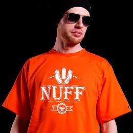 Tshirt męski - Nuff Wear spray 01613 - orange