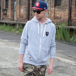 Nuff wear gray zip Hoodie II