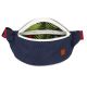 Nuff Kids hip fanny pack | Navy and maroon