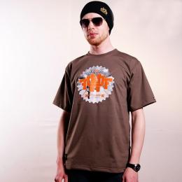 Tshirt Nuff College 0713 - brown