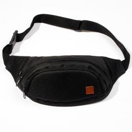 Nuff Bum bag - black & black