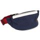 Nuff Kids hip fanny pack | Navy and maroon