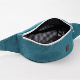 Ledvinka Nuff Classic bum bag - Turquoise