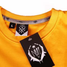 Tshirt męski - Nuff Wear - Wood & Chain 00513 - yellow